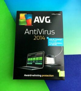 AVG Antivirus 2014 1 year protection for 3 PCs + PC tune up/ Windows 8 #3096